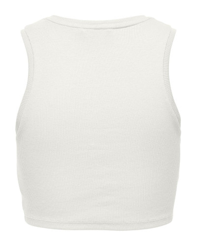 ONLVILMA S/L CROPPED TANK TOP JRS NOOS