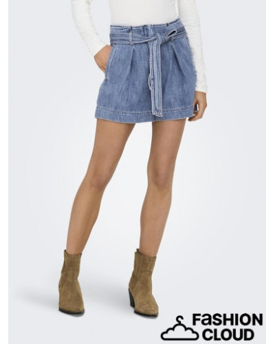 ONLJENNA HW BELTED DNM SHORT QYT