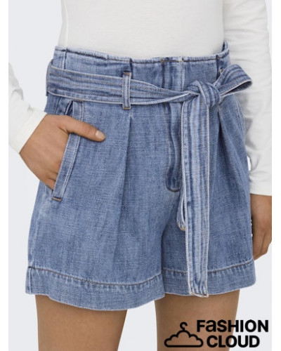 ONLJENNA HW BELTED DNM SHORT QYT