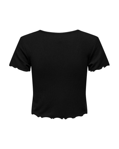 ONLKIKA S/S V-NECK TOP JRS