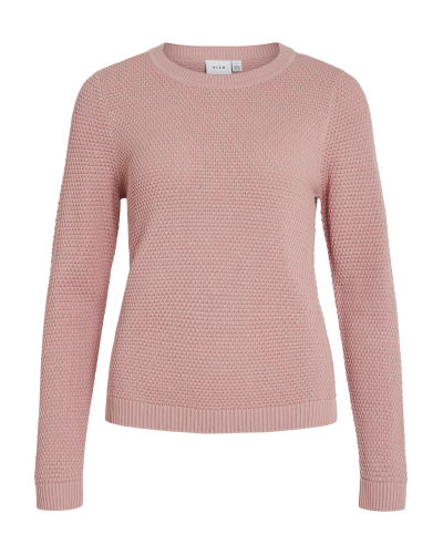 VIDALO O-NECK L/S KNIT TOP- NOOS