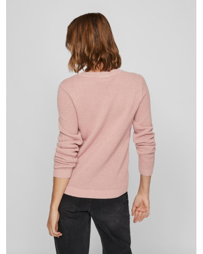 VIDALO O-NECK L/S KNIT TOP- NOOS