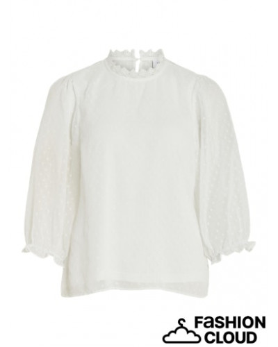 VIDOBBA HIGH-NECK DETAIL TOP/KA