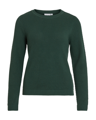 VIDALO O-NECK L/S KNIT TOP- NOOS