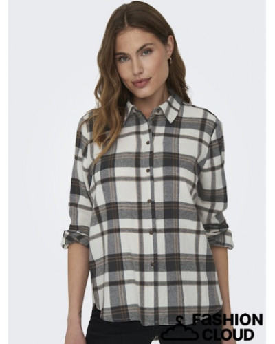 ONLFIE LS REG CHECK SHIRT WVN CS