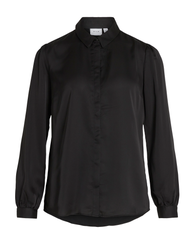 VIELLETTE SATIN L/S SHIRT - NOOS