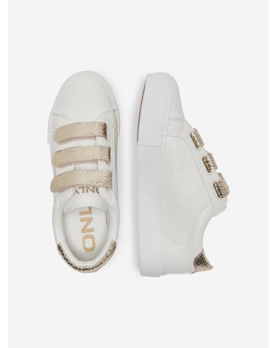 ONLDONNA PU METALLIC VELCRO SNEAKER