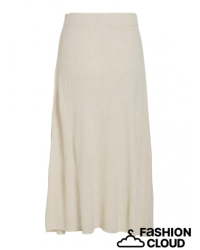 VIOLINA A-SHAPE RIB KNIT SKIRT