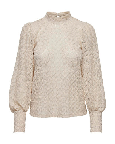 JDYAVERY L/S LACE TOP JRS NOOS