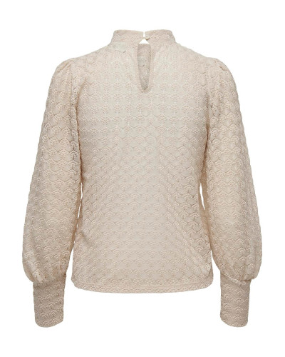 JDYAVERY L/S LACE TOP JRS NOOS