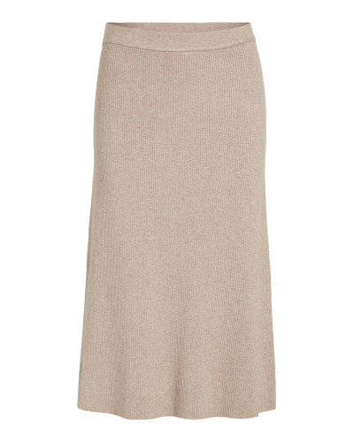 VICOMFY A-LINE KNIT SKIRT- NOOS