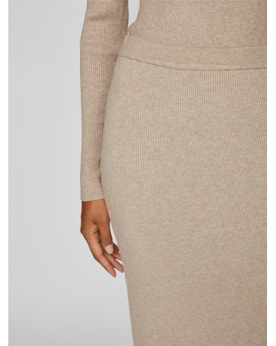 VICOMFY A-LINE KNIT SKIRT- NOOS