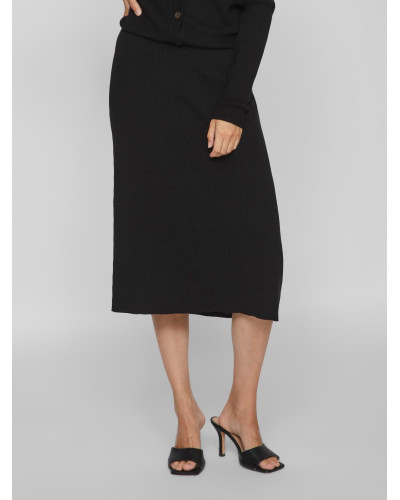 VICOMFY A-LINE KNIT SKIRT- NOOS