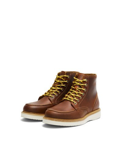 SLHTEO NEW LEATHER MOC-TOE BOOT