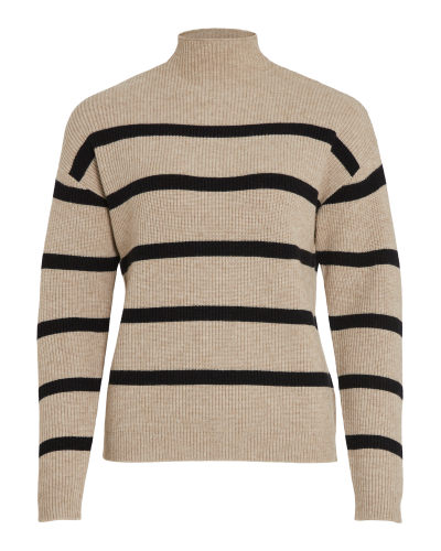 VIRIL CHECKED L/S KNIT TOP - NOOS