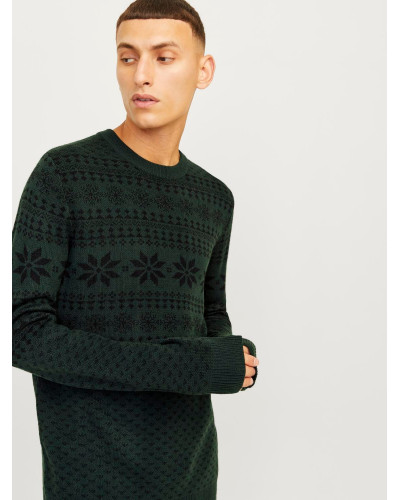 JJXMAS GABRIEL KNIT CREW NECK