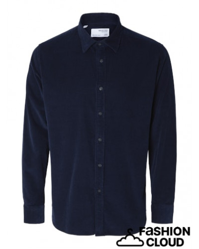 SLHREGOWEN-CORD SHIRT LS NOOS