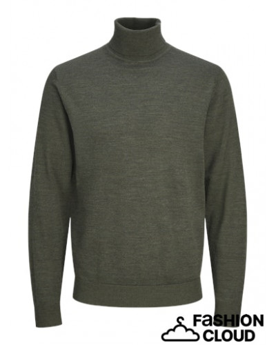 JPRCCMERINO KNIT ROLL NECK