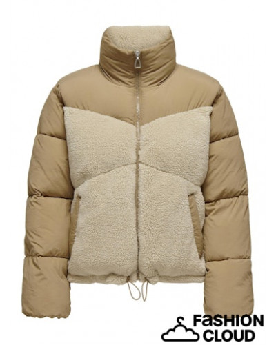 ONLSIENA TEDDY MIX PUFFER CC OTW