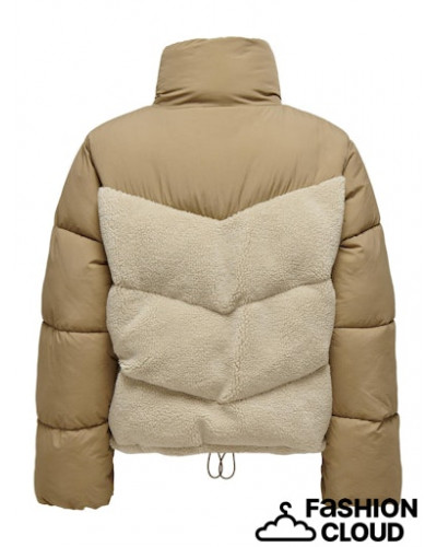 ONLSIENA TEDDY MIX PUFFER CC OTW