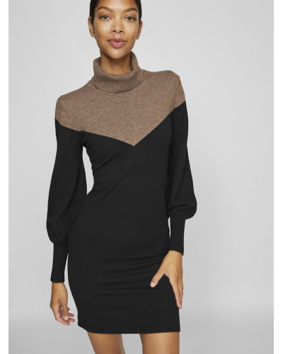 VIKERRY ROLLNECK L/S KNIT DRESS RP1/KA