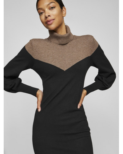 VIKERRY ROLLNECK L/S KNIT DRESS RP1/KA