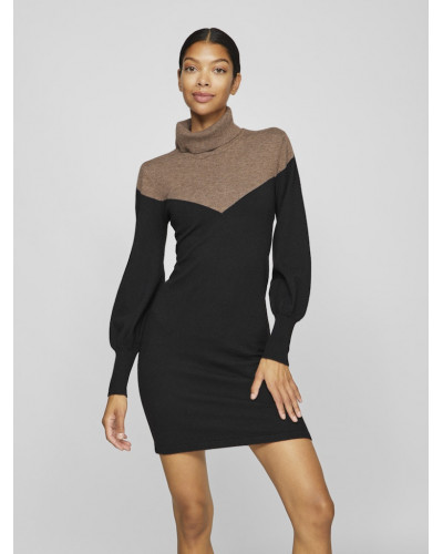 VIKERRY ROLLNECK L/S KNIT DRESS RP1/KA