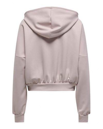 ONLALINA LIFE L/S ZIP HOOD BOX CC SWT