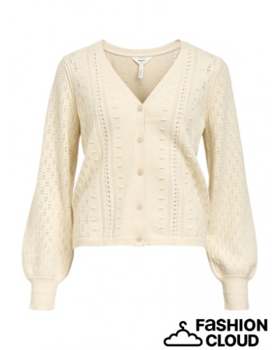 OBJINGE L/S RE V-NECK KNIT CARDIGAN NOOS