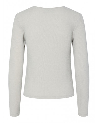 PCLINA LS V-NECK DETAIL TOP MM JRS