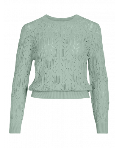 VICOTTI O-NECK L/S KNIT TOP