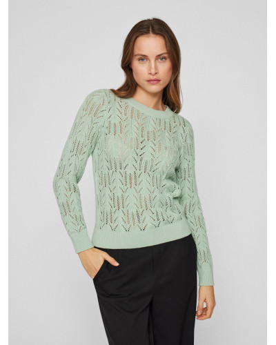 VICOTTI O-NECK L/S KNIT TOP